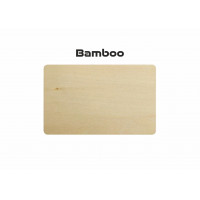 Бамбуковая карта с чипом Mifare  1K (деревянная ключ карта)