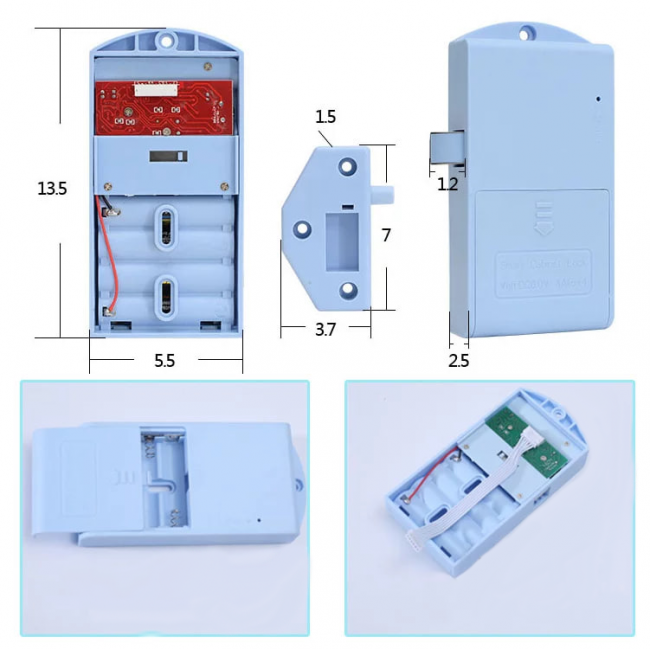 Электронный замок для шкафчиков Konan Locker2