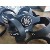 Силиконовый браслет с чипом и печатью