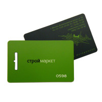 Карта Mifare и EM-Marin с печатью (от 50 штук) 13.56MHz 125 KHz