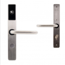 Замок гостиничный беспроводной.  HSU-9939-S (матовое серебро)