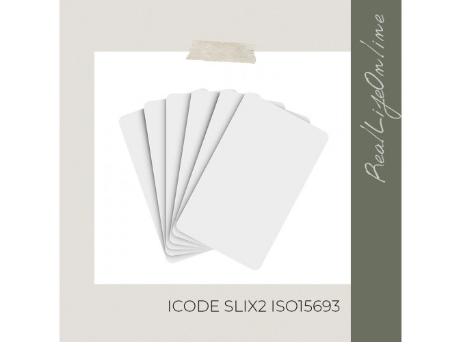 Карта ICODE SLI X2 ISO 15693 под печать