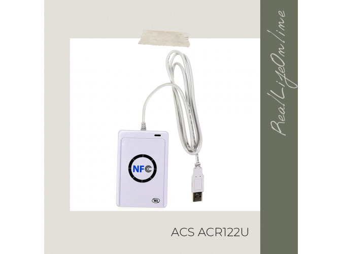 NFC ACR122U RFID бесконтактный считыватель смарт-карт 13.56MHz