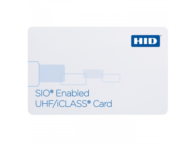 Комбинированная композитная бесконтактная смарт-карта iCLASS SE UHF и iCLASS SE 32k bit (16k/2+16k/1) (UHFsio+SIO)