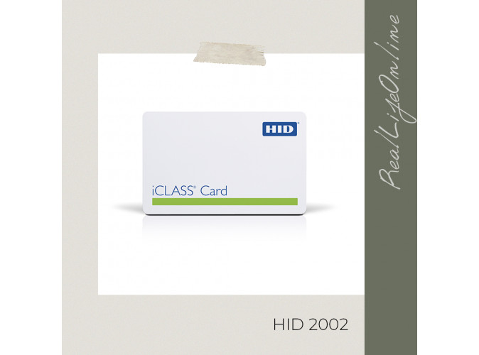 HID 2002. Бесконтактная смарт-карта iCLASS 16k/16