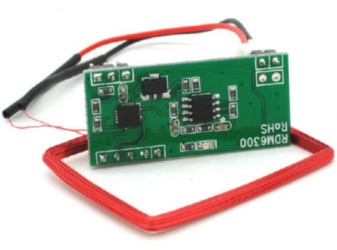 125 KHZ EM4100 RFID Card Read Module RDM630 UART (совместимый Arduino)