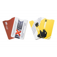 Защитный чехол для карт с чипом NFC PayPass (с печатью) жесткий под заказ