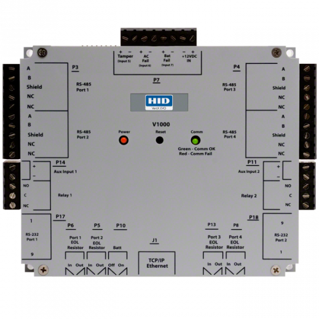 Сетевой центральный IP-контроллер VertX EVO V1000