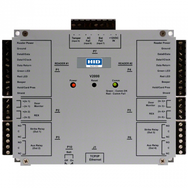 Сетевой дверной IP-контроллер VertX EVO V2000