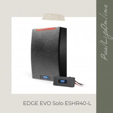 Автономный cтандартный IP-контроллер EDGE EVO Solo ESHR40-L на одну дверь со встроенным считывателем iCLASS