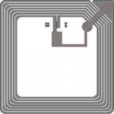 Самоклеящаяся HF RFID метка ISO15693, 45Х45 ММ